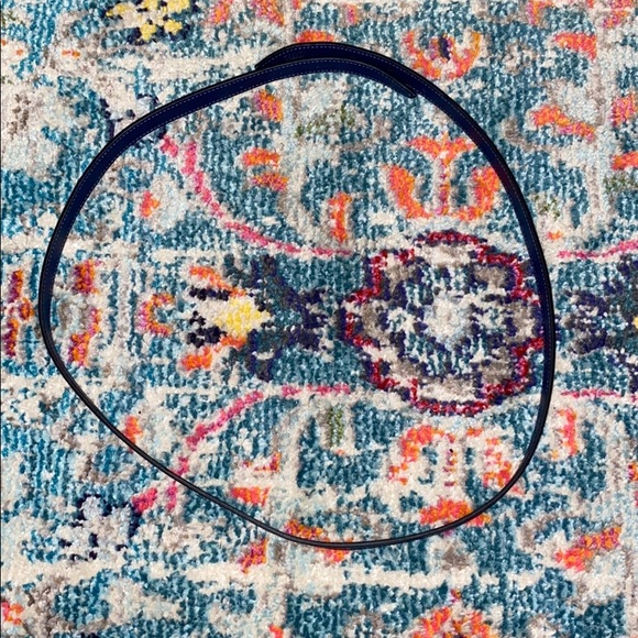 Blue Hermès belt WITHOUT buckle. Beautiful+unique - Picture 6 of 11